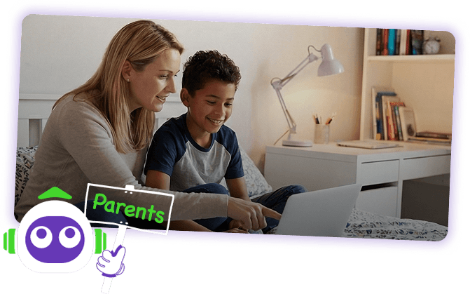 Parent and child learning together with Boost AI